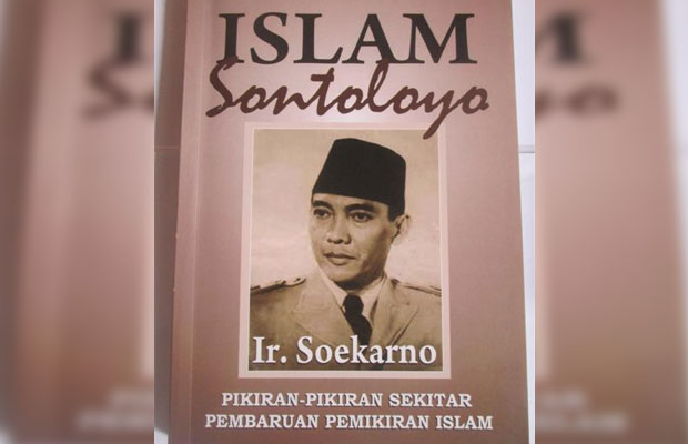 Buku Kumpulan Artikel Soekarno berjudul Islam Sontoloyo. (foto istimewa)
