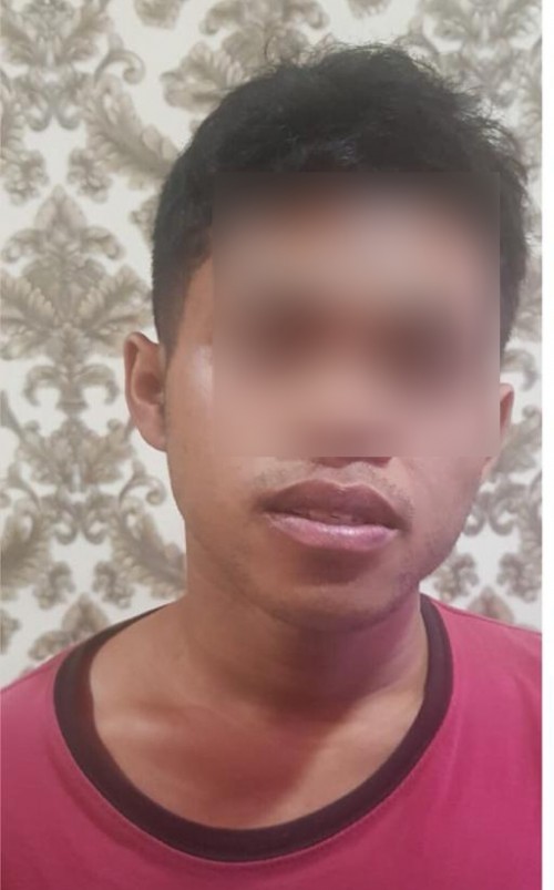 Pelaku yang berhasil dibekuk petugas (Humas Polres)