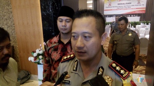 Kapolres Jember AKBP. Kusworo Wibowo (foto : dok Moh. ali Makrus / Jatim TIMES)
