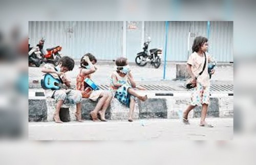 Ilustrasi anak jalanan (istimewa)