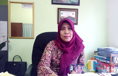 Sekretaris Dinas Kesehatan Eko Dyah Fillyantarie, SH., MM. (Foto: Imarotul Izzah/Malang Times)