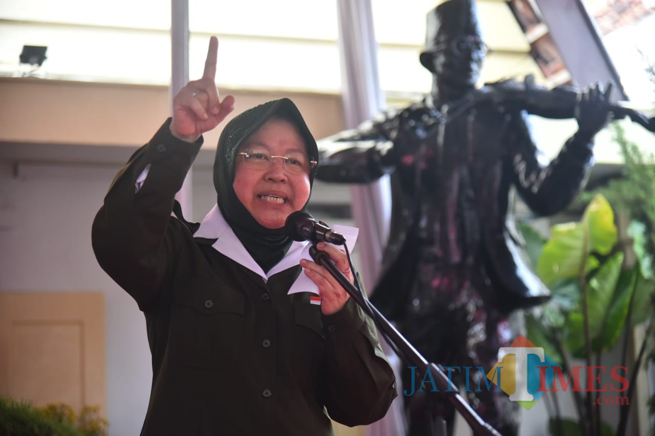Wali Kota Risma saat meresmikan museum