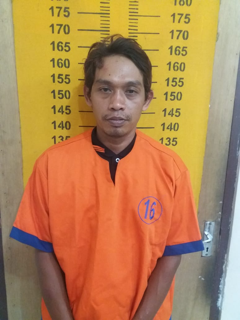 M. Taufik, pelaku penusuk tetangganya sendri