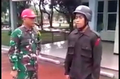 Bagian video viral tak hafal Pancasila yang bikin penonton ketawa. / Foto : Istimewa / Tulungagung TIMES
