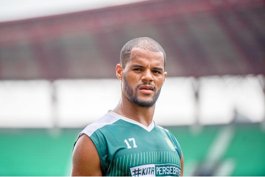 Striker andalan Persebaya David Da Silva (instagram)
