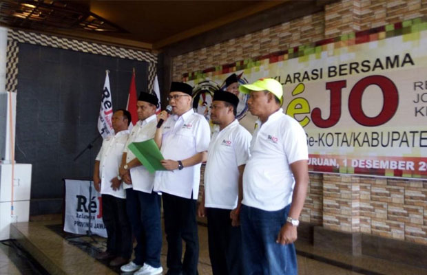 Deklarasi Relawan Jokowi Pasuruan Raya