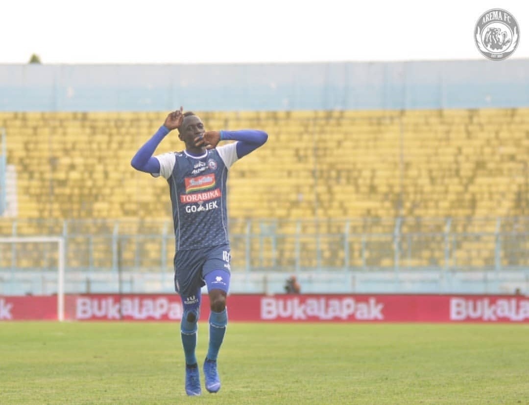 Penentu kemenangan Arema FC atas PS TIRA, Makan Konate (instagram)
