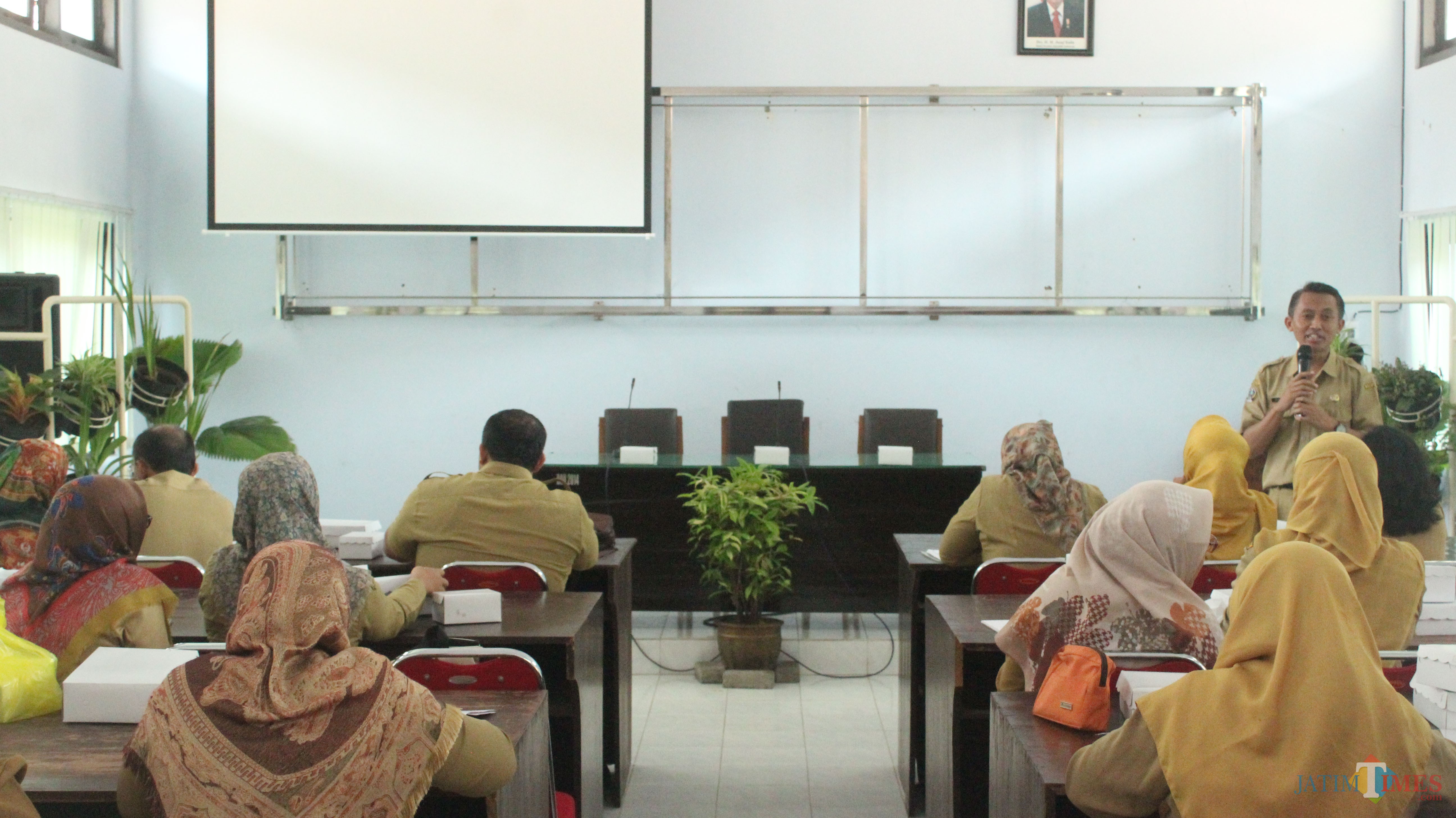 Workshop TBC anak yang digelar Dinkes Kab Blitar.(Foto : Aunur Rofiq/BlitarTIMES)