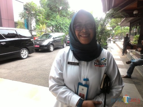 Inspektur Kabupaten Malang Tridiyah optimis pemkab Malang akan raih lagi opini WTP dari BPK (Nana)