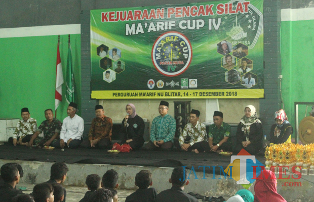 Pembukaan turnamen pencak silat Ma