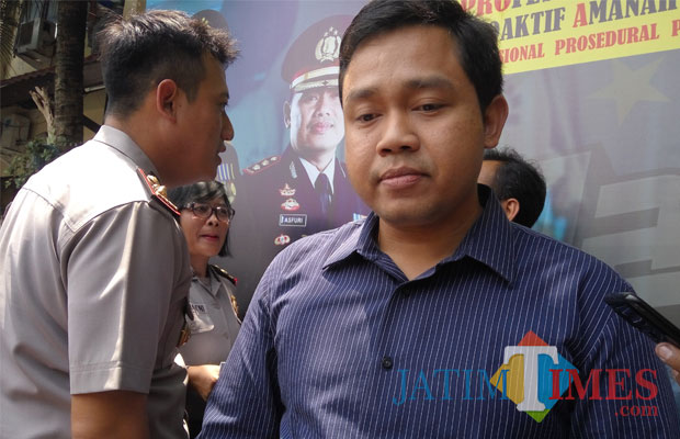 Kasat Reskrim Polres Malang Kota, AKP Komang Yogi Arya Wiguna (Anggara Sudiongko/MalangTIMES)