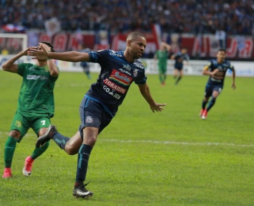 Striker asing terakhir Arema FC di kompetisi Liga 1 musim 2018, Thiago Furtuoso (instagram)
