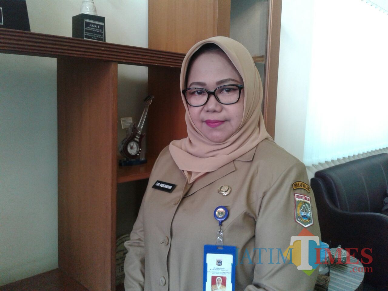 Sri Meicharini Kepala Dispendukcapil Kabupaten Malang (Nana)