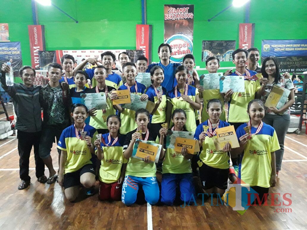 Tim PB Djagung ketika mengikuti Kejurkot di Kota Malang (PB Djagung for MalangTIMES)