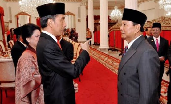 Presiden Jokowi dan Prabowo. (Ist)