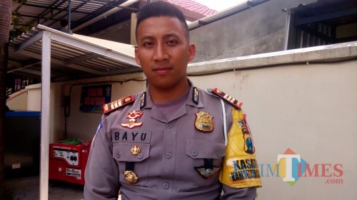 AKP Bayu Halim Nugroho, Kasat Lantas Polres Blitar Kota.(Foto : Aunur Rofiq/BlitarTIMES)