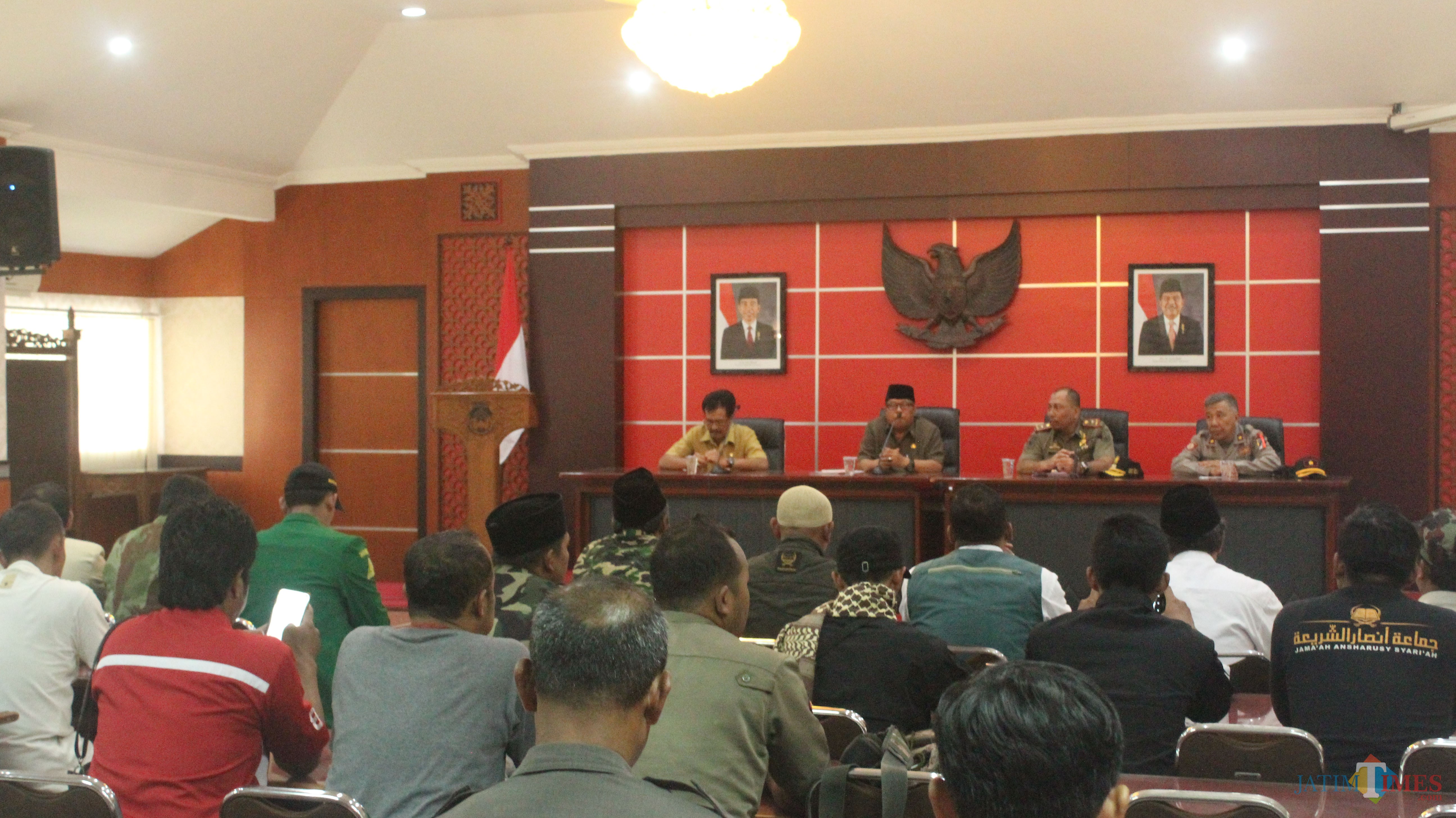 Pertemuan Pemkot Blitar dan Forum Ormas Islam Blitar Raya.(Foto : Team BlitarTIMES)