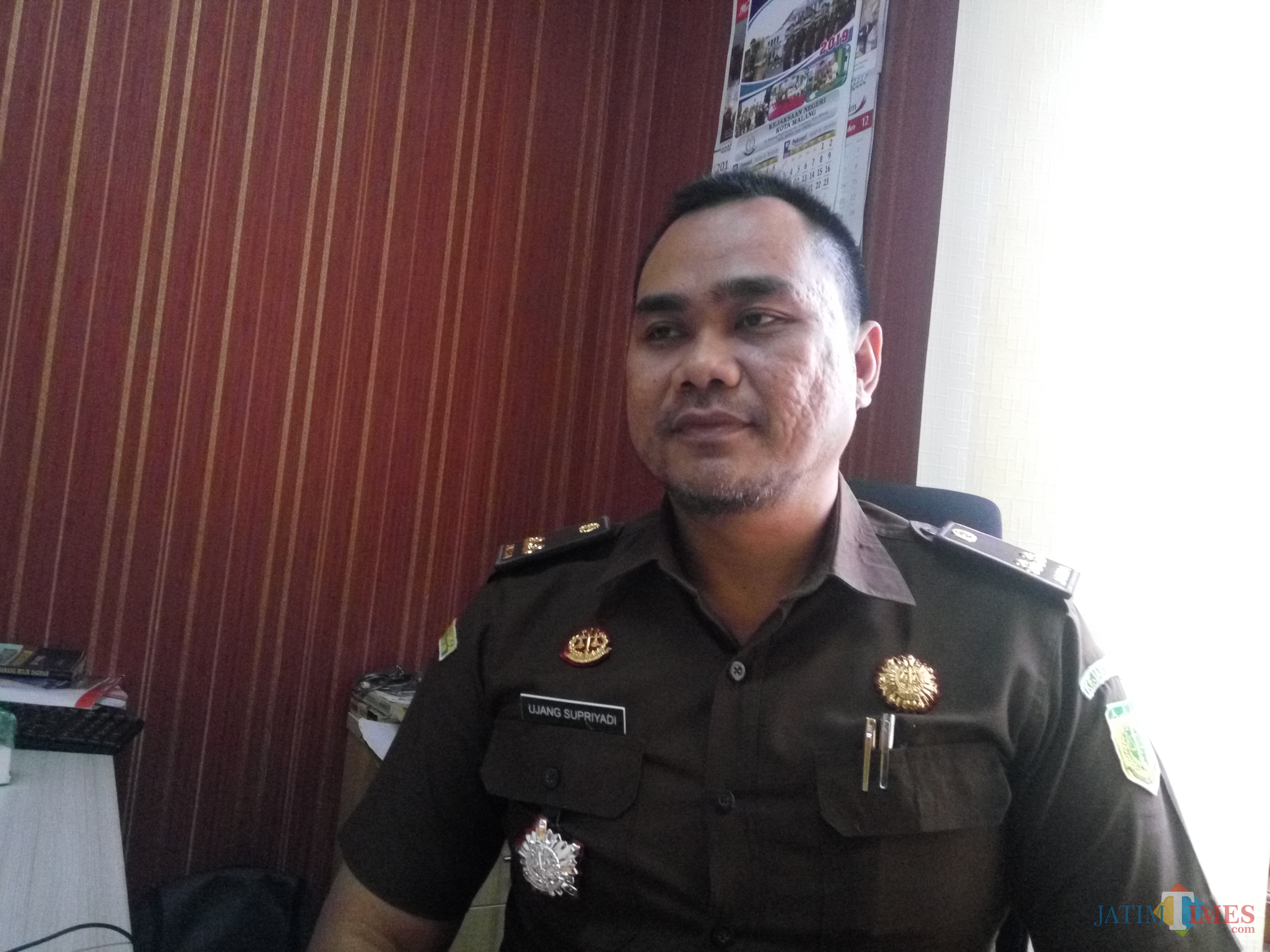 Kasi Pidsus Kejari Kota Malang Ujang Supriyadi (Anggara Sudiongko/MalangTIMES)