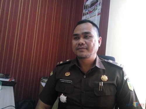 Kasi Pidsus Kejari Kota Malang Ujang Supriyadi (Anggara Sudiongko/MalangTIMES)