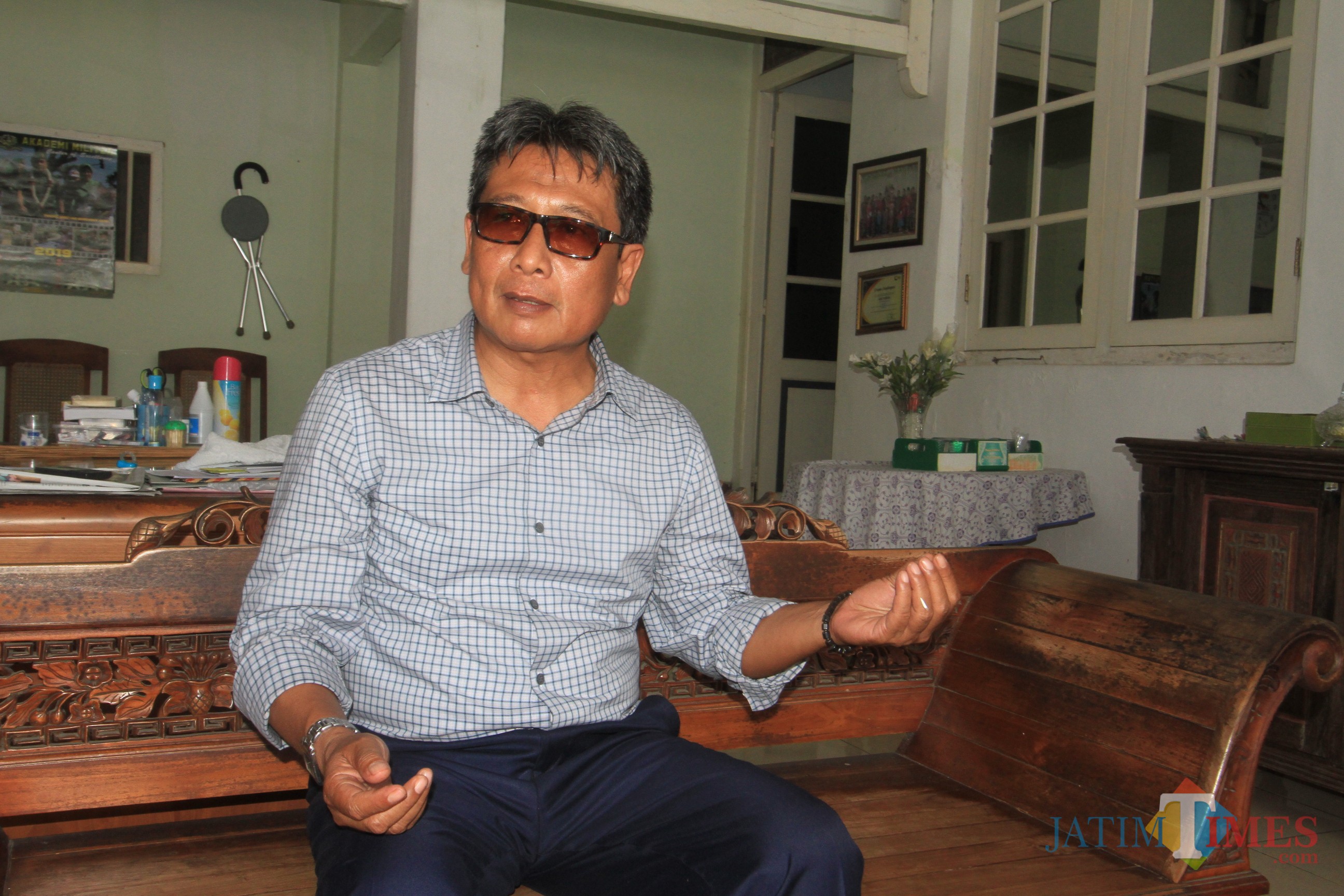Wahab Adinegoro, kuasa hukum Zulkifli (Agus Salam/Jatim TIMES)