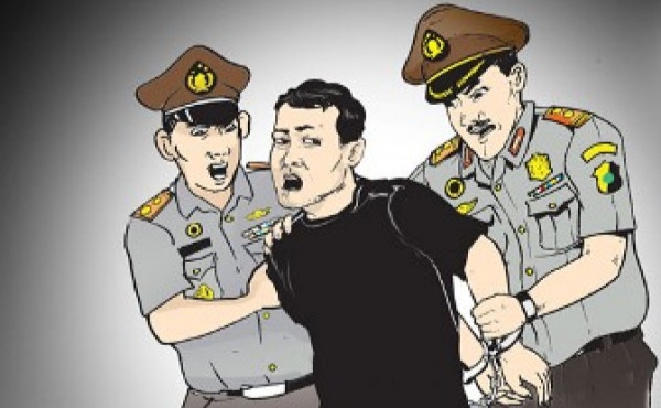 Ilustrasi penadah yang tertangkap(korankaltim)