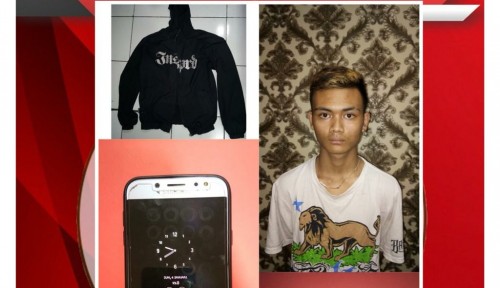 Tersangka MER yang diamankan Satreskoba Polres Malang Kota karena kedapatan membawa ganja. (Foto: Istimewa)