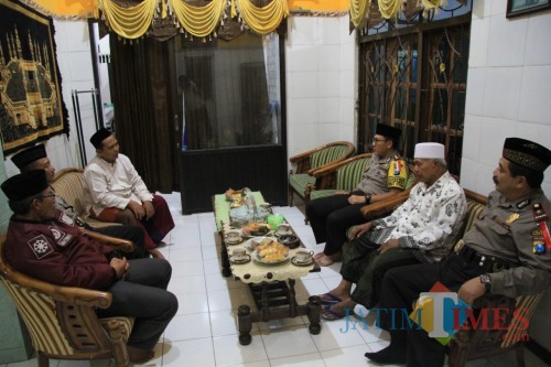 Silaturahmi Kamtibmas Kapolres Blitar Kota.(Foto : Team BlitarTIMES)
