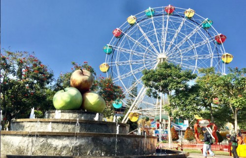 Salah satu titik penilaian Adipura di Alun-Alun Kota Batu. (Foto: Irsya Richa/MalangTIMES)