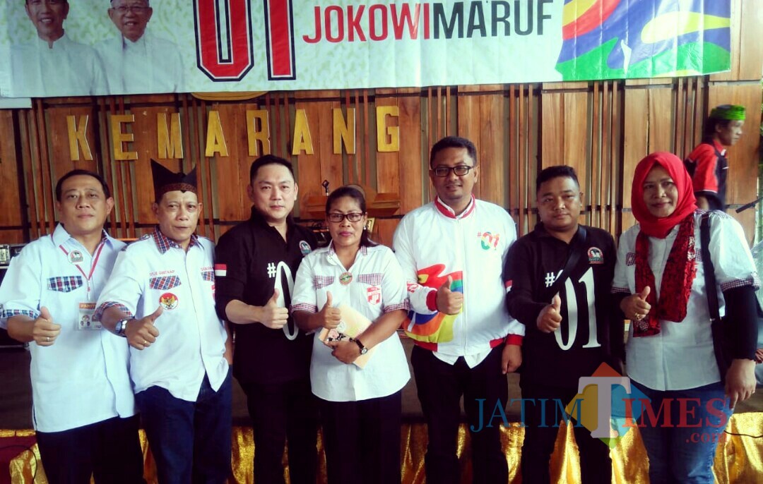 Suasana Deklarasi BaraJP di Warung Kemarang Tamansuruh Glagah Banyuwangi