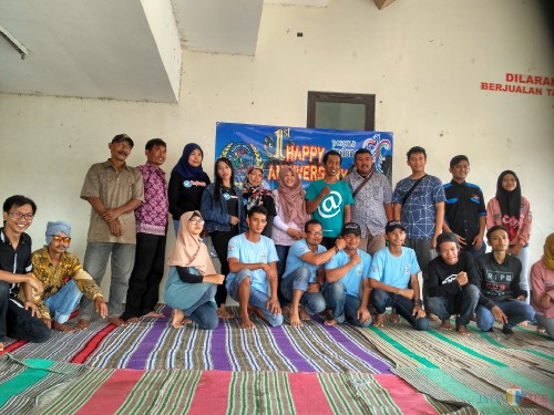 Ulang tahun Kosata digelar sederhana di GOR Lembu Peteng Tulungagung. / Foto : Anang Basso / Tulungagung TIMES