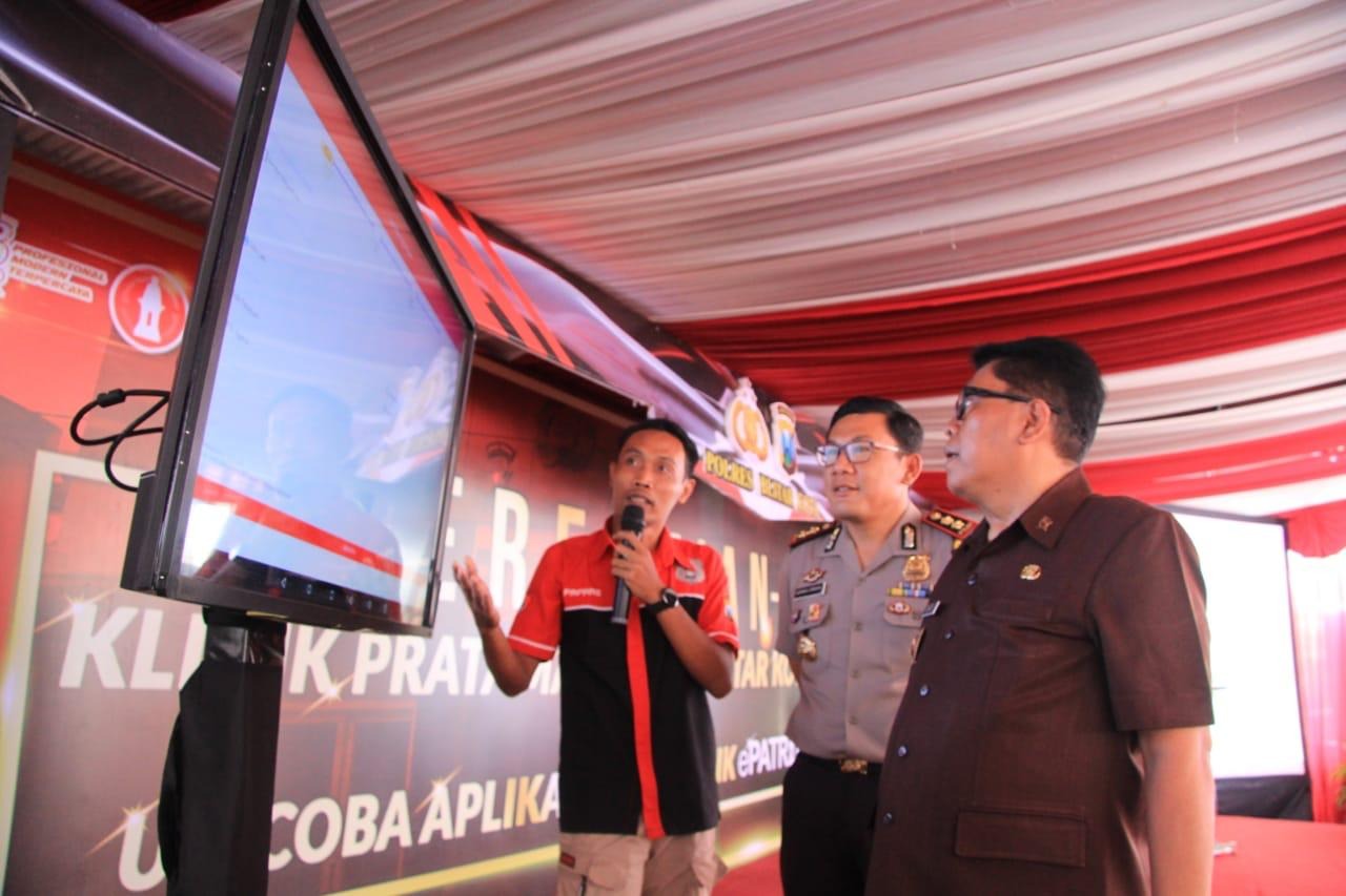 Peresmian Klinik Pratama Polres Blitar Kota oleh Kapolres dan Wawali Kota Blitar (Foto : Team BlitarTIMES)