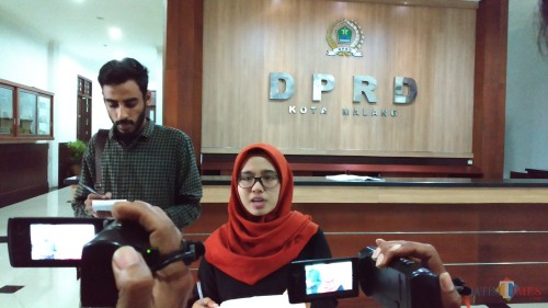 Badan Pekerja MCW Intan Dita (Pipit Anggraeni/MalangTIMES).