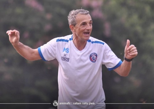 Pelatih Kepala Arema FC, Milomir Seslija (official Arema FC)