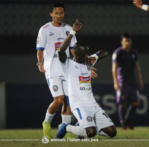 Playmaker Arema FC, Makan Konate (official Arema FC)