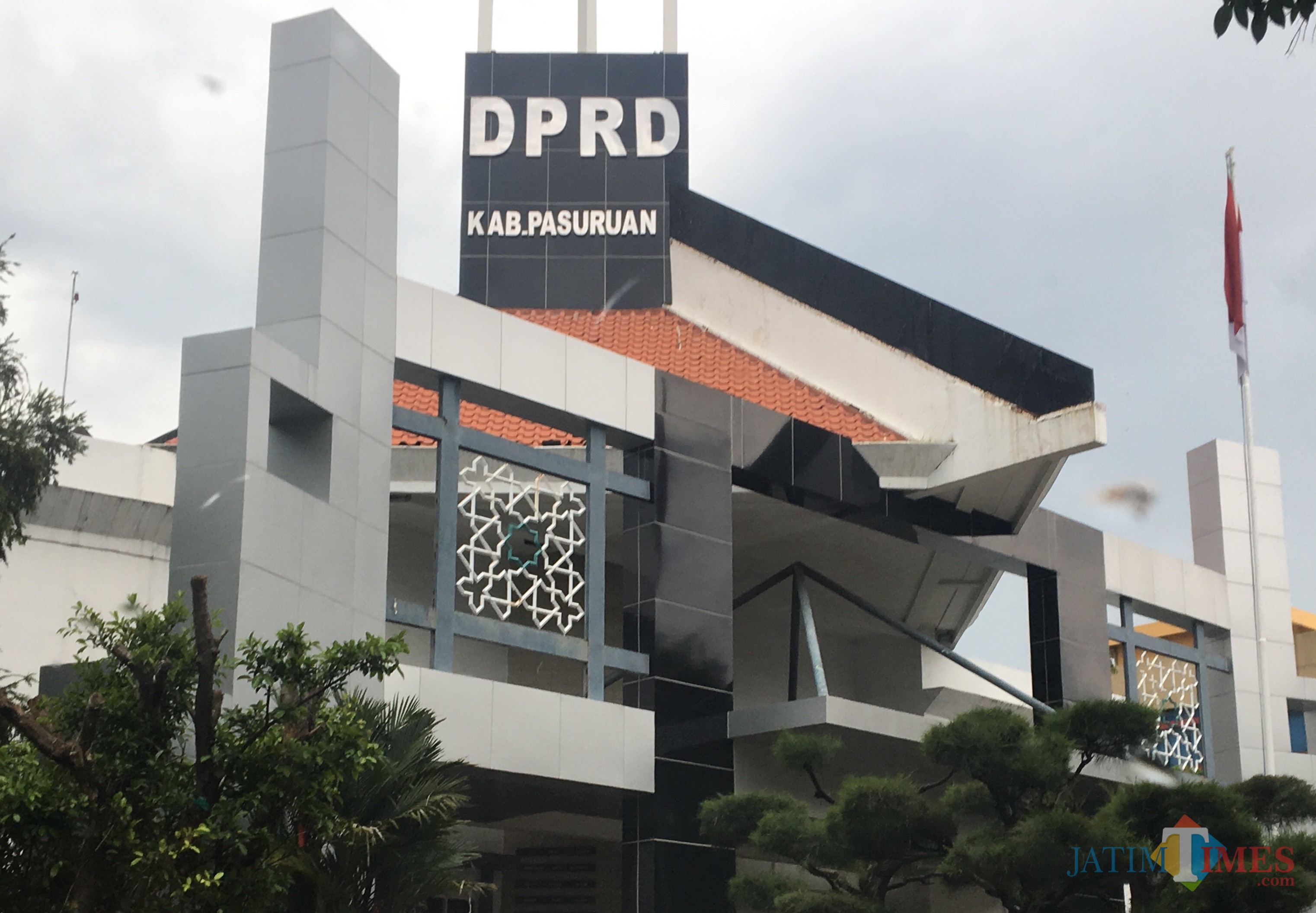 Kantor DPRD Kabupaten Pasuruan.
