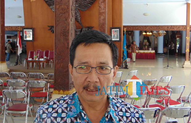 Totok Subihandono, Sekda Pemkab Blitar.(Foto : Aunur Rofiq/BlitarTIMES)