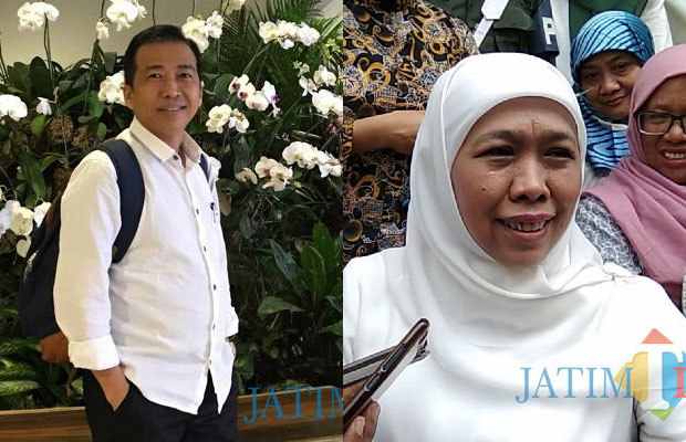 Ghufron Marzuki dan Khofifah Indar Parawansa (Dok. MalangTIMES)