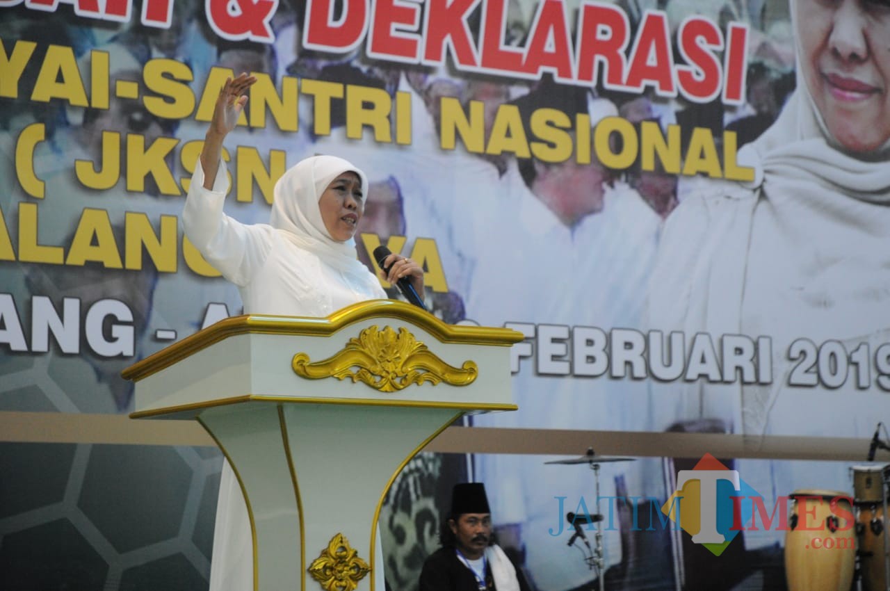 Khofifah Indar Parawansa (Yogi Iqbal/MalangTIMES).