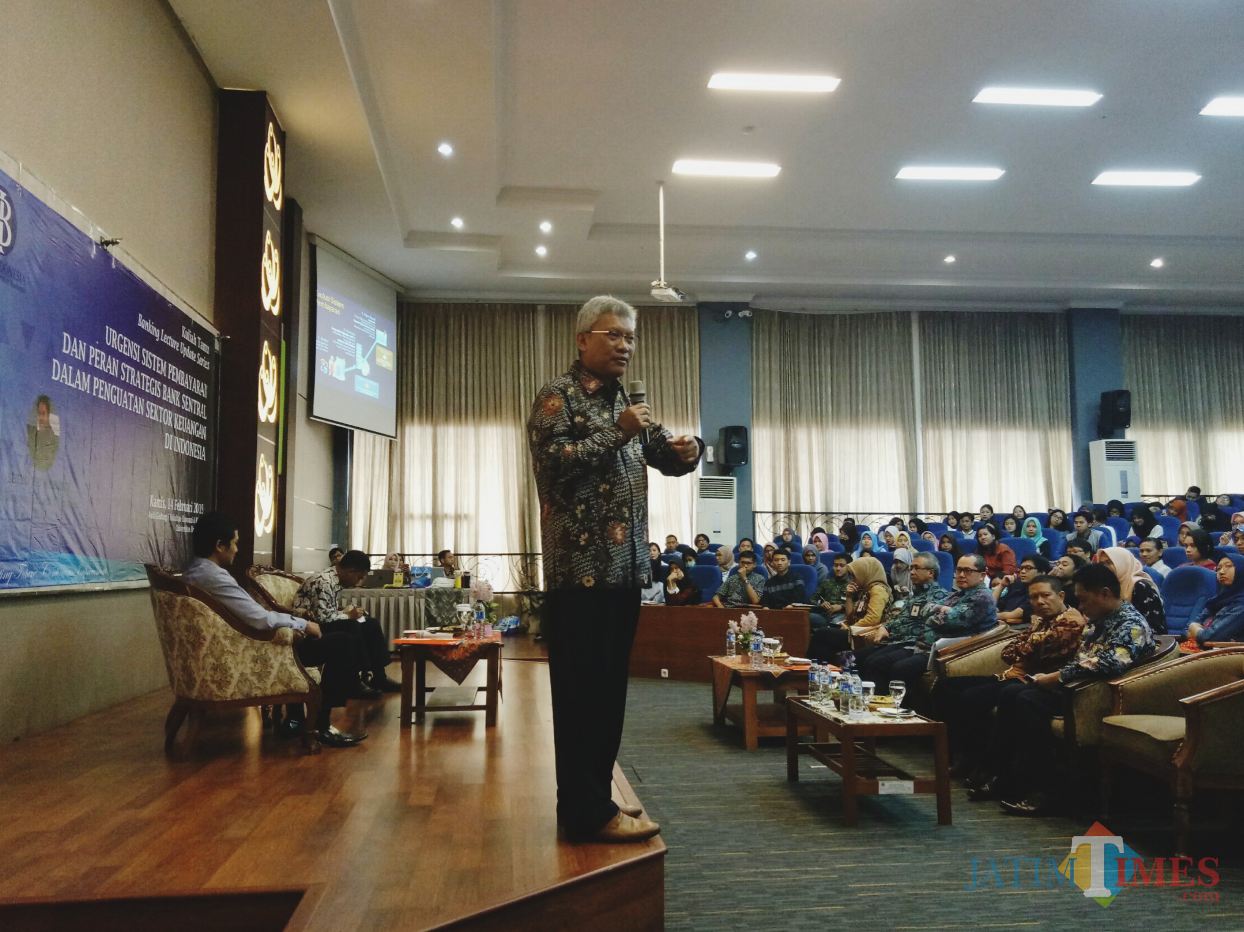 Kepala Perwakilan Bank Indonesia Provinsi Jawa Timur Difi Ahmad Johasyah. (Foto: Imarotul Izzah/MalangTIMES)