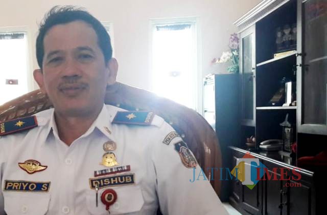 Priyo Suhartono, kepala Dishub Kota Blitar.(Foto : Team BlitarTIMES)