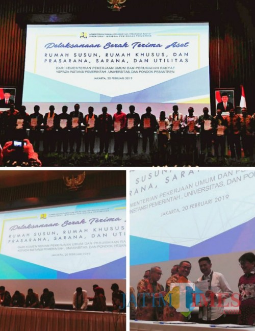 Penyerahan aset pemerintah pusat ke pemerintah daerah, salah satunya kepada Pemkab Malang (DPKPCK for MalangTIMES)