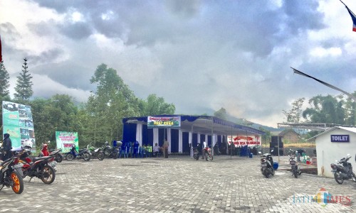 Area rest area di Dusun Gerdu, Desa Tulungrejo, Kecamatan Bumiaji. (Foto: Irsya Richa/MalangTIMES)
