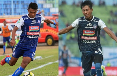 Dedik Setiawan dan Johan Ahmat Farizi