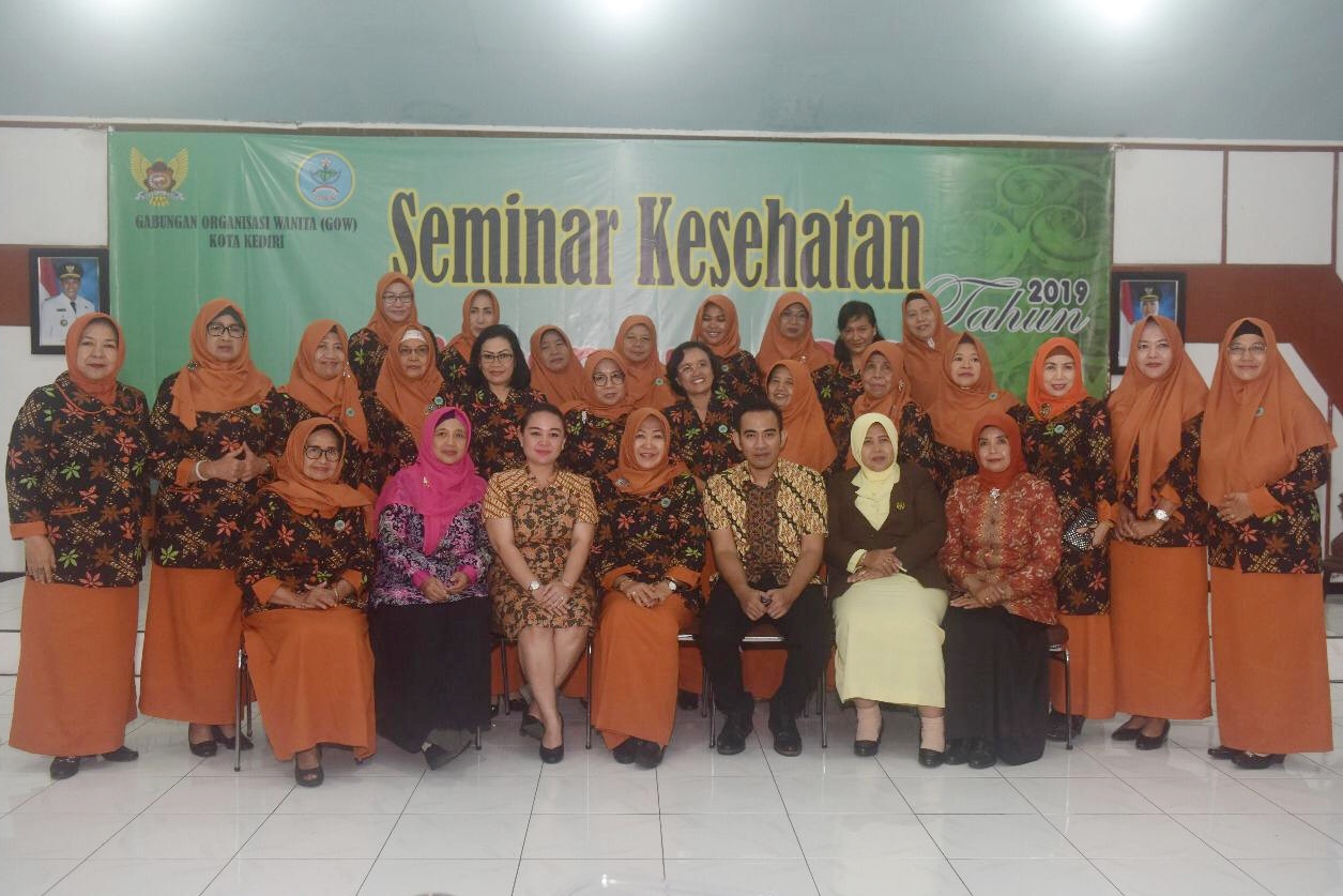 GOW Kota Kediri Gelar Seminar Menopause di Ruang Joyoboyo Balaikota Kediri. (Foto: Ist)