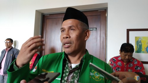Ketua Tanfidziyah PWNU Jawa Timur, KH Marzuki Mustamar (Pipit Anggraeni/MalangTIMES).