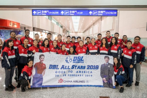 Tim Honda DBL Indonesia All-Star 2018 terbang ke Los Angeles, California, Amerika Serikat untuk melakukan pemusatan latihan. (Foto : Istimewa)