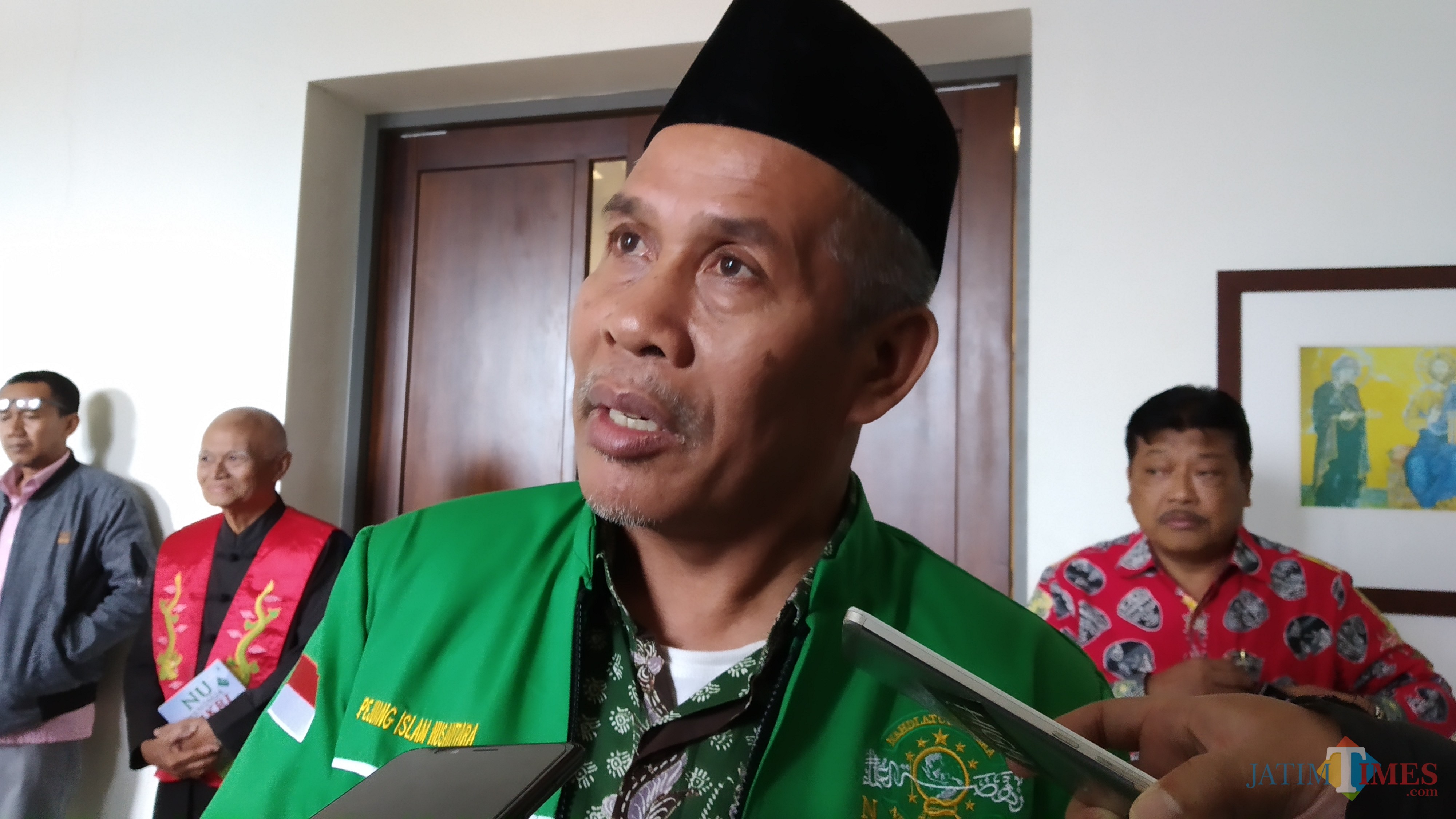 Ketua Tanfidziyah PWNU Jawa Timur KH Marzuki Mustamar. (Pipit Anggraeni/MalangTIMES).