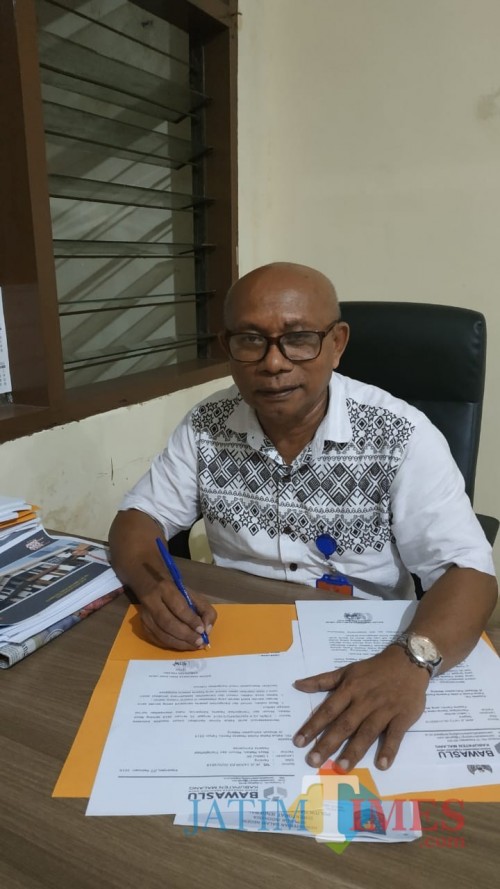 Koordinator Divisi Penindakan Pelanggaran Bawaslu Kabupaten Malang, George da Silva (Foto : Dokumen MalangTIMES)