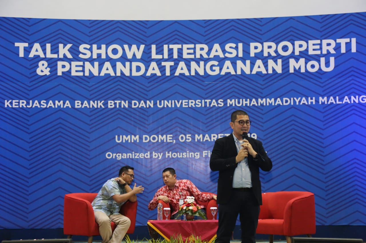 Presiden Direktur PT. Citra Kebon Mas, Deddy Indrasetiawan (memegang michrophone). (Foto: Rino/Humas)
