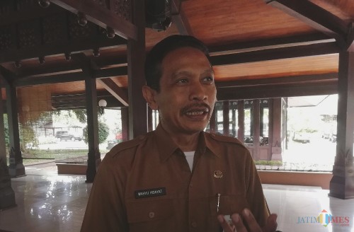 Wahyu Hidayat, kepala DPKPCK Kabupaten Malang, yang menggandeng TP4D dalam berbagai proyek di bawah leading sector-nya selama ini. (Nana)